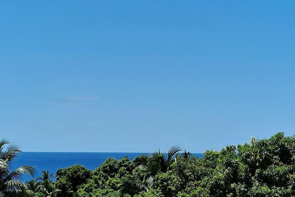 Joli T2 En Bas De Villa Vue Jardin Et Mer Vieux-Habitants Exteriér fotografie